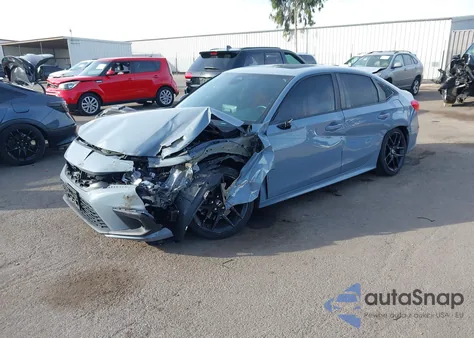 2022 Honda Civic Si Sedan из США, поврежденный, VIN 2HGFE1E51NH470130